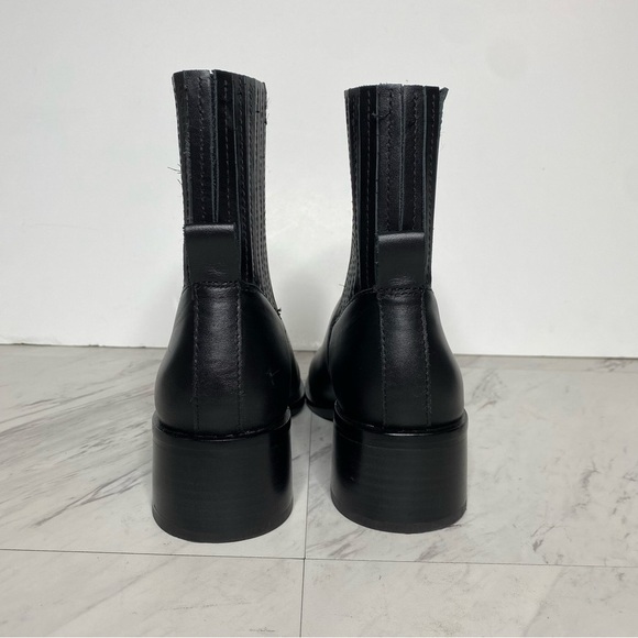 Dolce Vita Linny Black Leather Bootie 7 1/2 - Picture 3 of 14